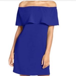 Charles Henry off the shoulder dress